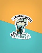 I Wanna Be The One Sticker - 2 pack (Horizontal) aos-sticker-2-pack-horizontal-lifestyle-front-02
