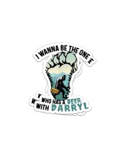 I Wanna Be The One Sticker - 2 pack (Horizontal) front