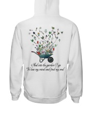 and into the garden i go Hooded Sweatshirt tile