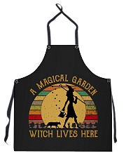 Retro Sun A Magical Garden Witch Apron tile