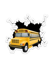 Bus Driver Crack Sticker - Single (Vertical) front