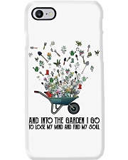and into the garden Phone Case tile