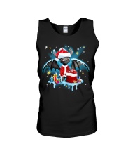 Dragon Christmas Santa Claus Unisex Tank tile