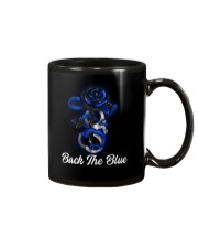 Blue Rose Back Mug tile