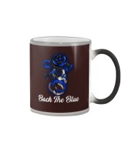 Blue Rose Back Color Changing Mug tile