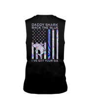 Daddy Shark Back The Blue 2 Sides Sleeveless Tee tile