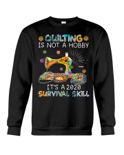 Quilting Is A Not A Hobby Crewneck Sweatshirt tile