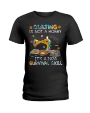 Quilting Is A Not A Hobby Ladies T-Shirt tile