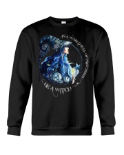 Black Cat In A World Crewneck Sweatshirt tile
