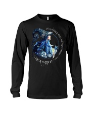 Black Cat In A World Long Sleeve Tee tile