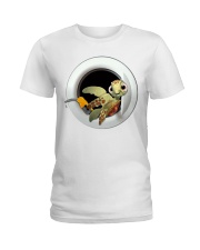 Turtle Fuel Cap Ladies T-Shirt tile