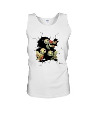 Turtle Crack Hole Unisex Tank tile