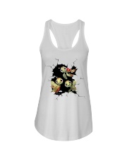 Turtle Crack Hole Ladies Flowy Tank tile