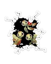 Turtle Crack Hole Sticker tile