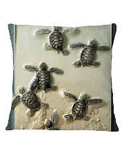 Turtles And The Sea 2 Square Pillowcase tile