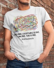Teacher - Everything Is Fine - 2021 Classic T-Shirt apparel-classic-tshirt-lifestyle-26