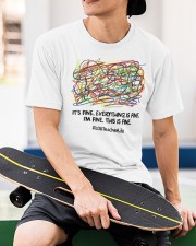 Teacher - Everything Is Fine - 2021 Classic T-Shirt apparel-classic-tshirt-lifestyle-front-65