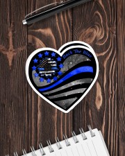 Back The Blue Sticker - 2 pack (Horizontal) aos-sticker-2-pack-horizontal-lifestyle-front-05