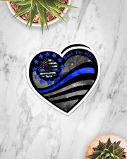 Back The Blue Sticker - 2 pack (Horizontal) aos-sticker-2-pack-horizontal-lifestyle-front-06