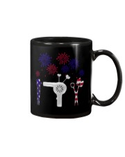 Hairdresser American Independence Day Mug tile