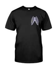 Rad Techs Back The Blue 2 Sides Classic T-Shirt front