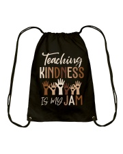 Teaching Kindness is my jam Drawstring Bag tile