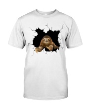 Baby Sloth Crack Classic T-Shirt front
