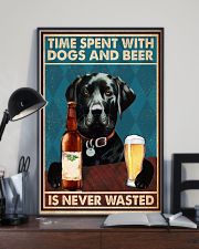 Labrador Beer Never Wasted 11x17 Poster lifestyle-poster-2