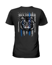Back The Bluetiger Back The Blue 2 Sides Ladies T-Shirt tile