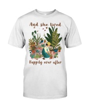 And She Lived Happily Ever After Girl-Garden Classic T-Shirt front