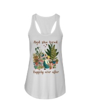 And She Lived Happily Ever After Girl-Garden Ladies Flowy Tank tile
