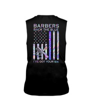 Barbers Back The Blue 2 Sides Sleeveless Tee tile