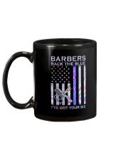 Barbers Back The Blue 2 Sides Mug tile