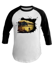 Bus crack -V3 Baseball Tee tile