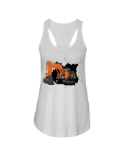 Excavator Ex8000 shovel Crack Ladies Flowy Tank tile
