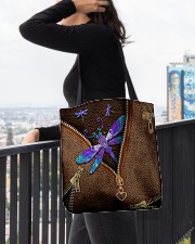 Dragonfly All-over Tote aos-all-over-tote-lifestyle-front-05