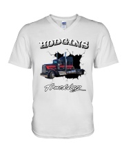 Hg son Trucking 7 V-Neck T-Shirt tile