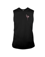 Flamingo Pink Rain 2 Sides Sleeveless Tee tile