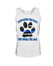 Supporting The Paws Unisex Tank tile