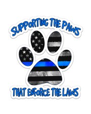 Supporting The Paws Sticker tile