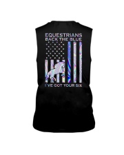 Equestrians Back The Blue 2 Side Sleeveless Tee tile
