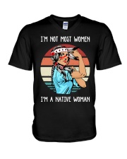 Not Most Women V-Neck T-Shirt tile