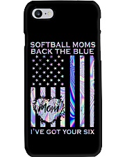 Hairstylists Back The Blue 2 Side Phone Case tile