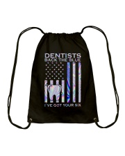 Dentists Back The Blue 2 Sides Drawstring Bag tile