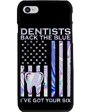 Dentists Back The Blue 2 Sides Phone Case tile