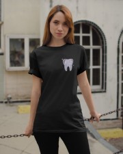 Dentists Back The Blue 2 Sides Classic T-Shirt apparel-classic-tshirt-lifestyle-19