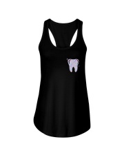 Dentists Back The Blue 2 Sides Ladies Flowy Tank tile