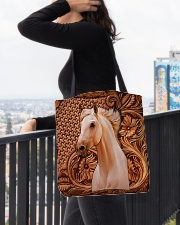 Custom Horse V12 All-over Tote aos-all-over-tote-lifestyle-front-05