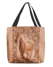 Custom Horse V12 All-over Tote back