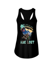Bigfoot lost Ladies Flowy Tank tile